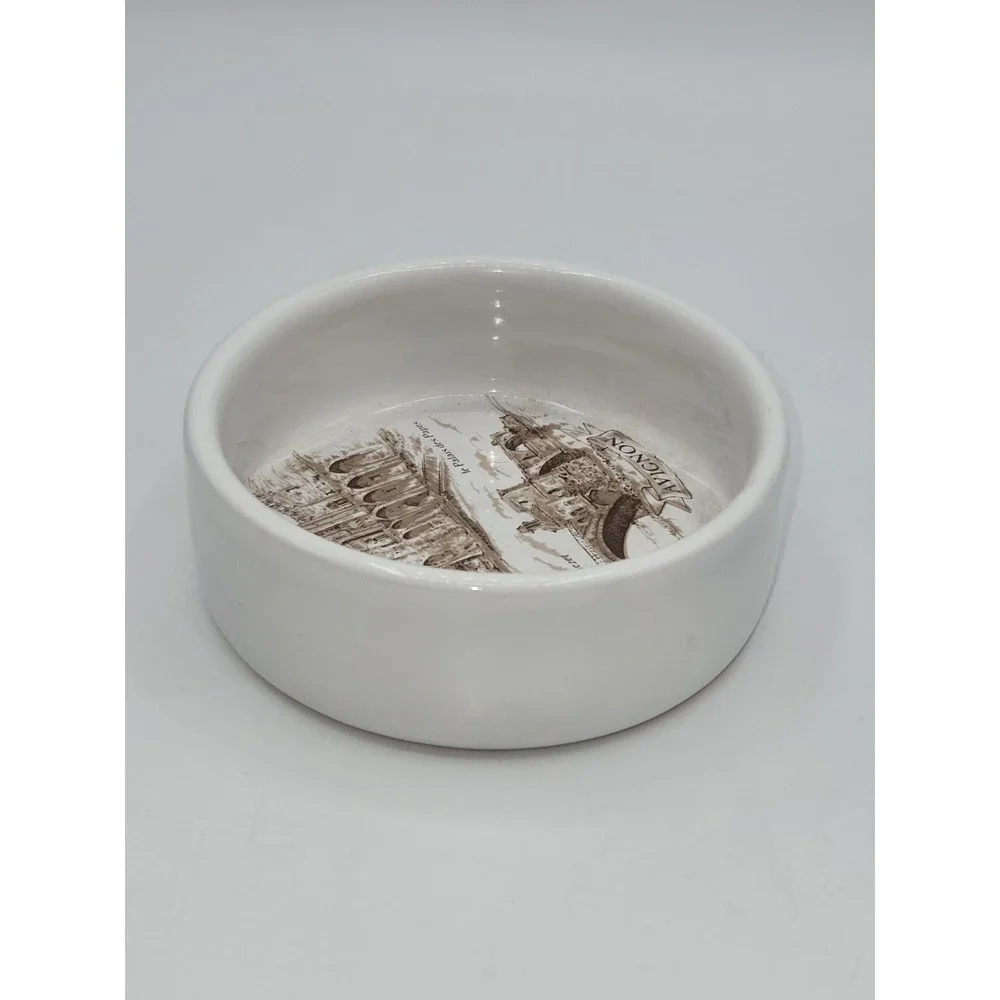 Vintage Graph' & Co France Avignon French Ceramic Souvenir Trinket Dish